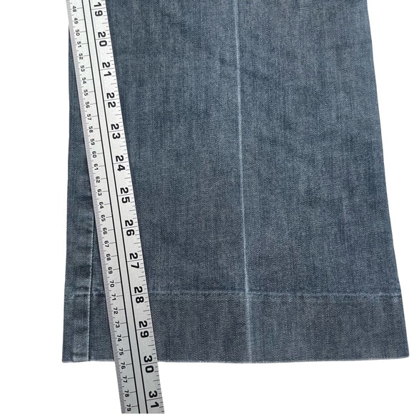 GAP Women's Curvy Fit Flared Leg Pants Size 10 Cotton Blend Stretch - Picture 5 of 9